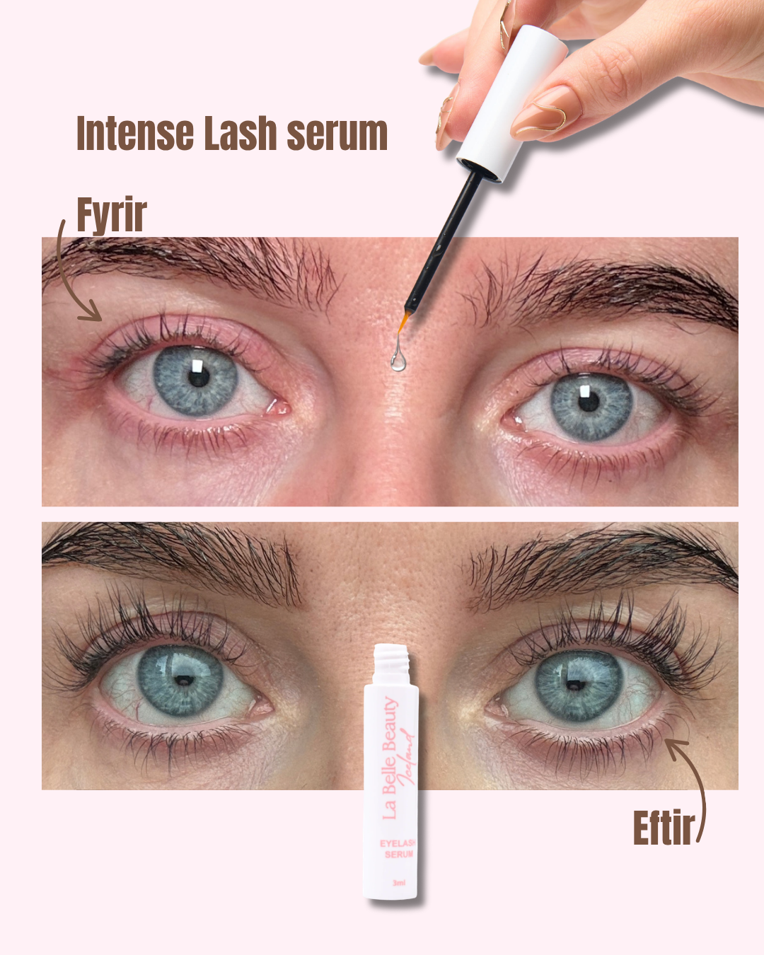Afhverju að velja hormónalaust augnháraserum?