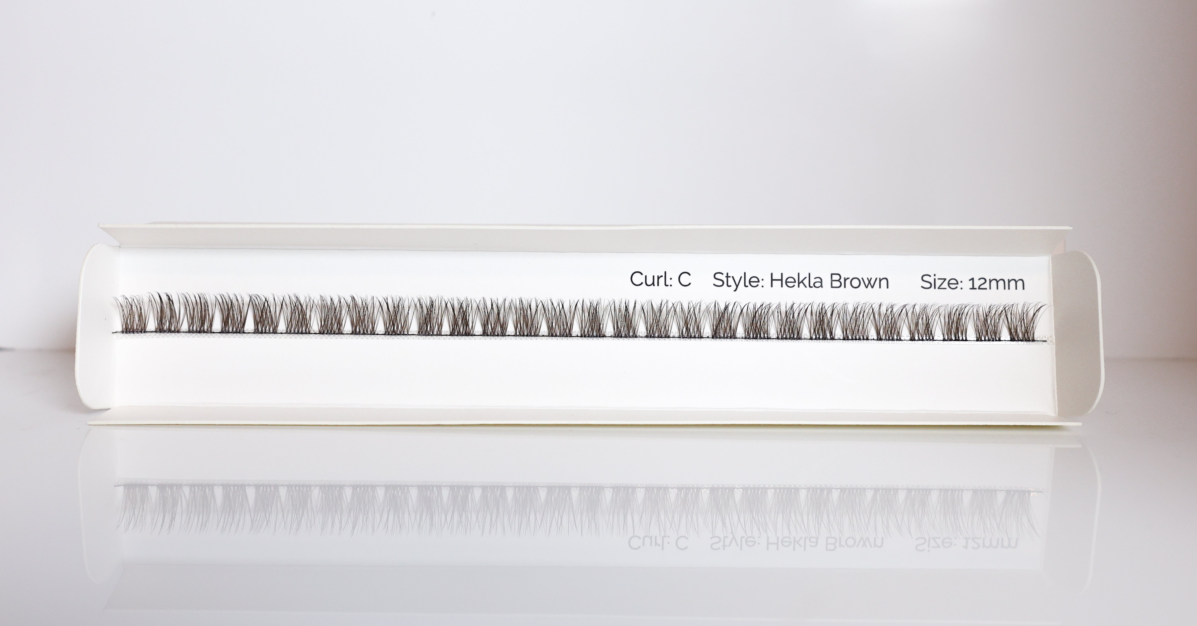 🎁 Hekla með C-Curl (Brún augnhár) (100% off)
