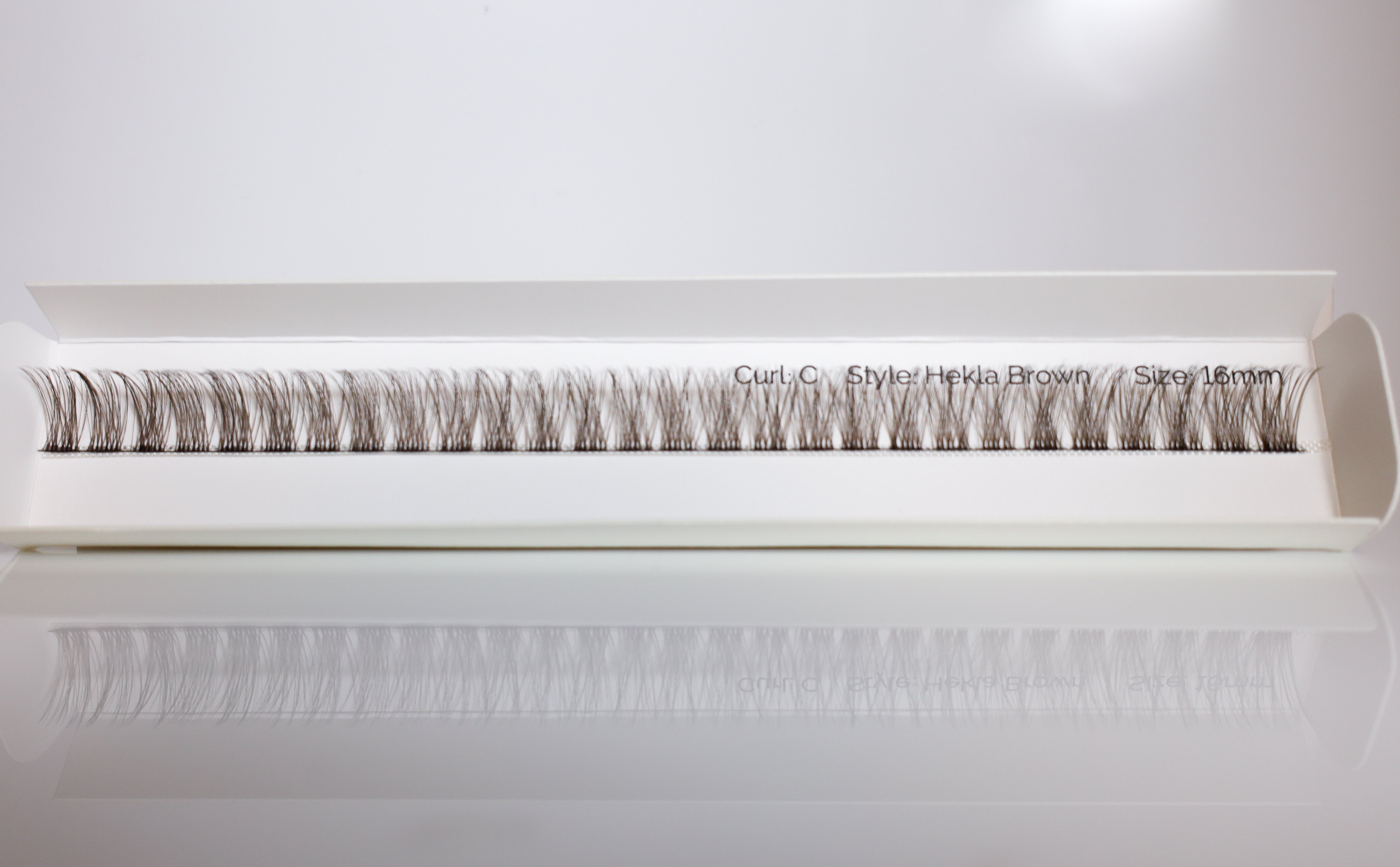 🎁 Hekla með C-Curl (Brún augnhár) (100% off)