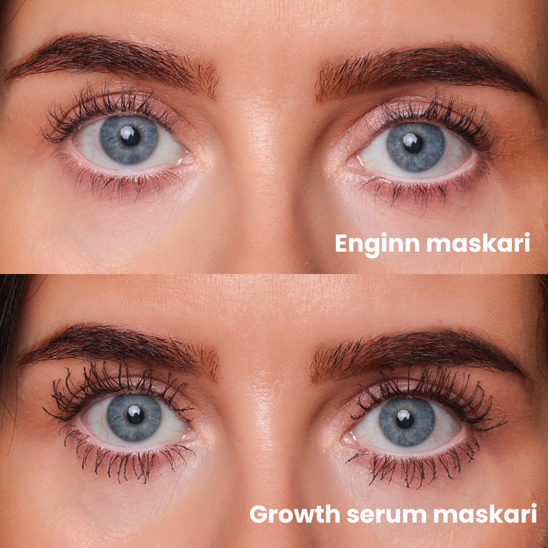 Growth serum Mascara með snúnings haus