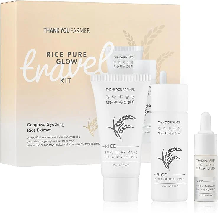 Rice Pure Glow - Travel Kit